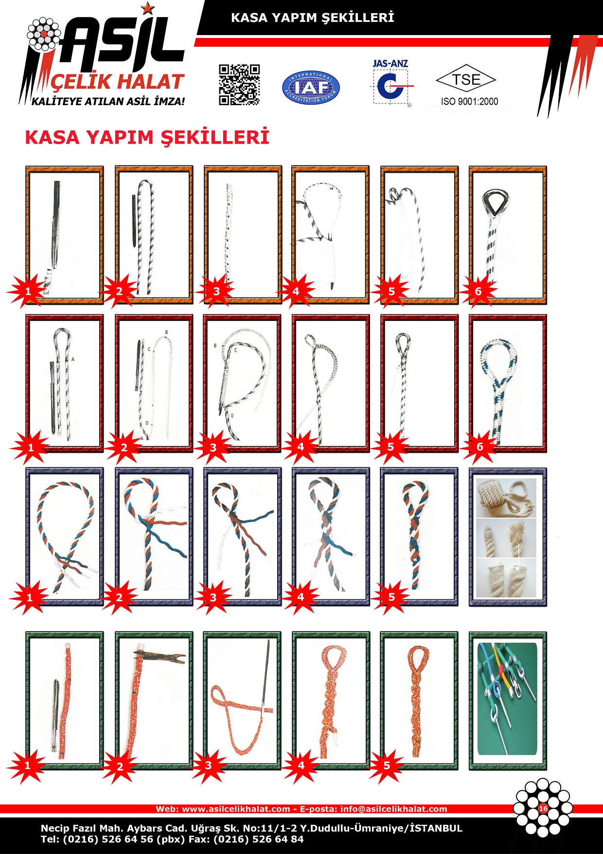 16 Halat Ucu Kasa Yapim Cesitleri Halat Kasa Modelleri Ip Halat Katalogu Ve Fiyat Listesi Asil Celik Halat 16 Halat Ucu Kasa Yapim Cesitleri Halat Kasa Modelleri Ip Halat Katalogu Ve Fiyat Listesi Asil Celik Halat